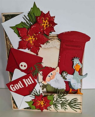 By Lene dies "Poinsettia"