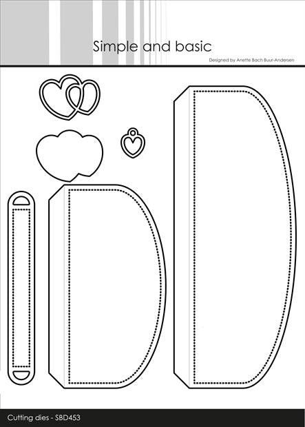 Simple and Basic die "Gatefold - A6 & 10x10cm"