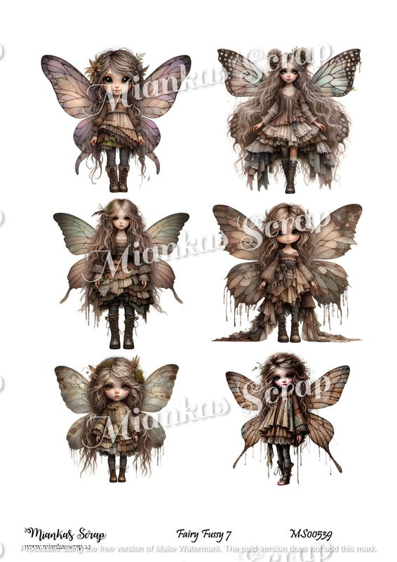 Miankas Scrap klippark - Fairy Fussy 7