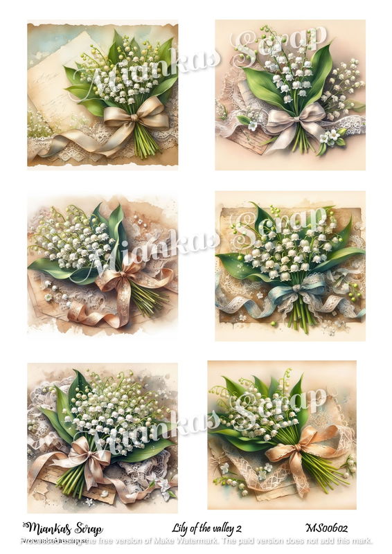 Miankas Scrap klippark - Lily of the valley 2
