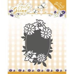 Precious Marieke Die - Spring Flower oval