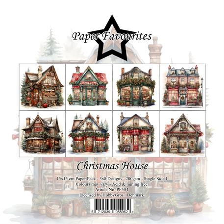 Paper Favourites Paper Pack "Christmas House" 6x6