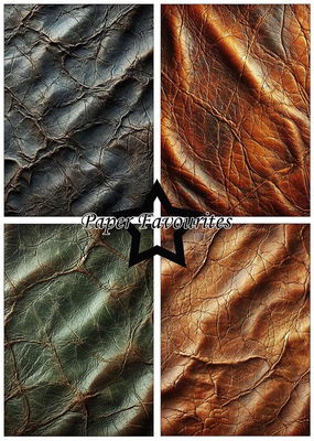 Paper Favourites Paper Pack A5 "Leather Texture"