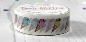 Time for Tea Designs Washi Tape Ice Cream