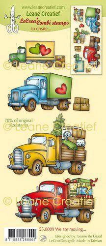 Leane Creatief BV Clearstamps - We are moving...