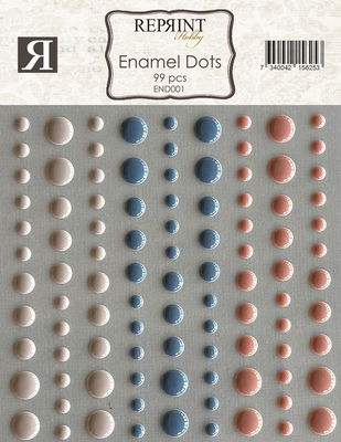 Adhesive Enamel Dots Cozy Season