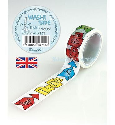 LeCrea - Washi tape To do 20mmx5m