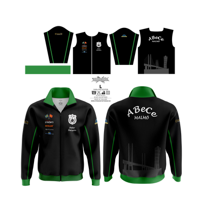 Zip Jacka med krage  290gr (Beställningsvara och endast specialdesignad)