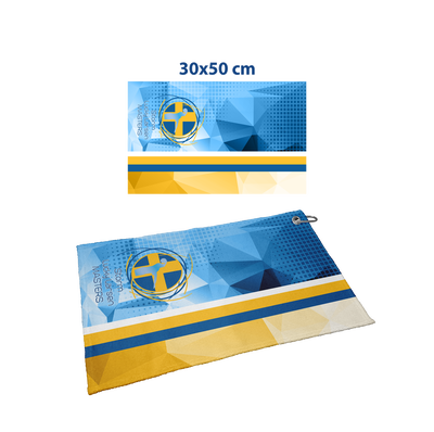 Sublimeringstryckt golfhandduk (Endast specialdesign)