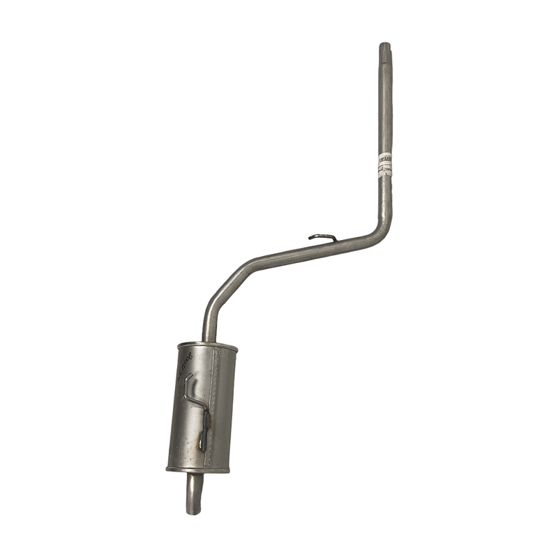 Aixam mopoauton pakoputken takapää äänenvaimentimella