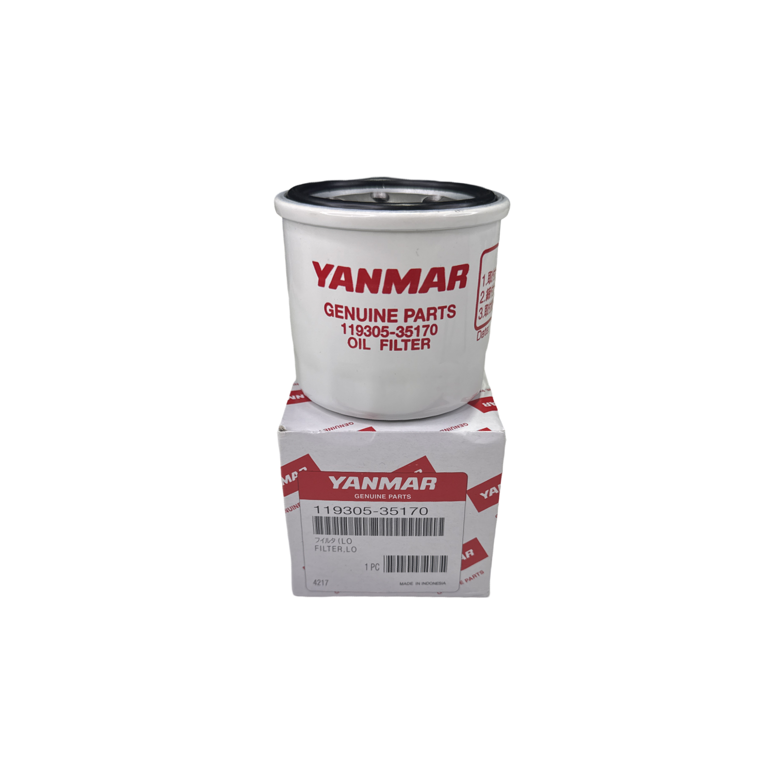 Oljefilter Yanmar och Mitsubishi (original) - Mopedbilsdelar