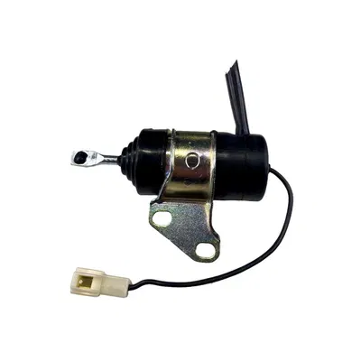 Électrovanne d’arrêt 12V Kubota 16851-60010 – Pour mini-pelle K-008, K008-3, KX36(H)