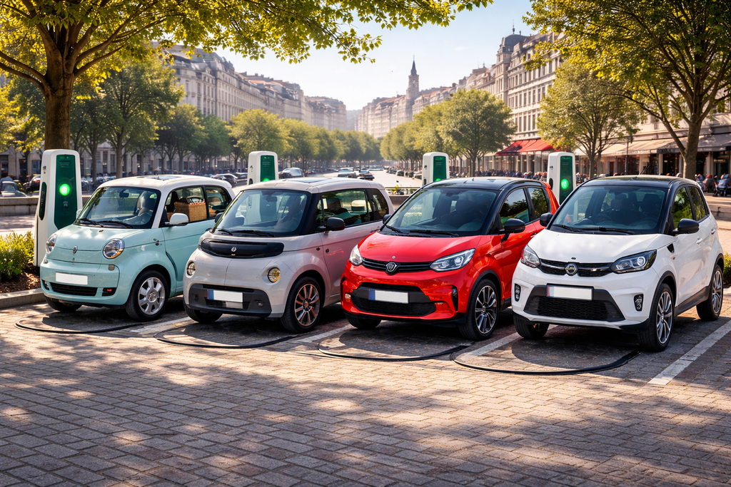 Top 10 sähkömopoautot 2026 – Parhaat mopoautot vertailussa