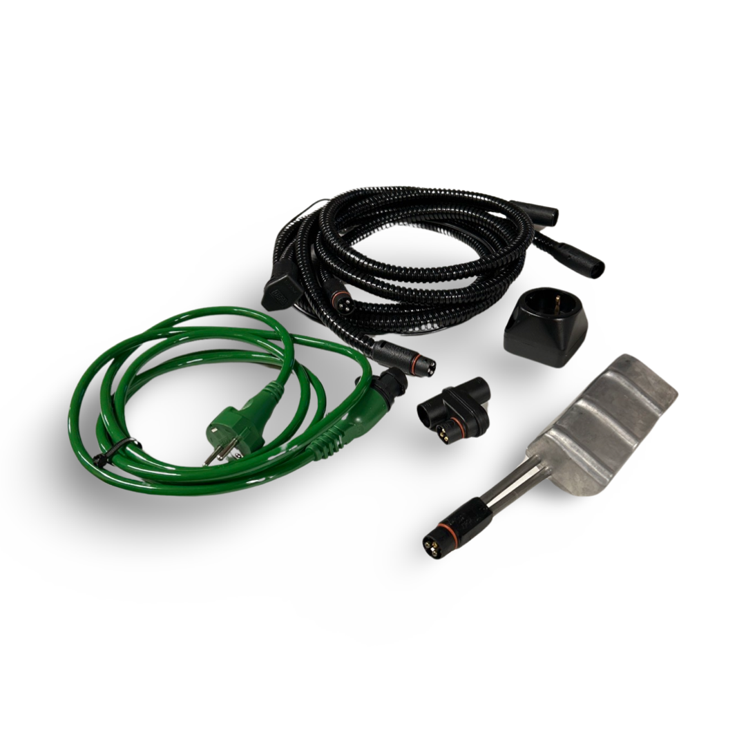 Motorvärmare SafeStart (kit) för Lombardini LDW492 - Ligier / Microcar / Chatenet (Motorvärmare med anslutningssats + kupévärmaruttag) -