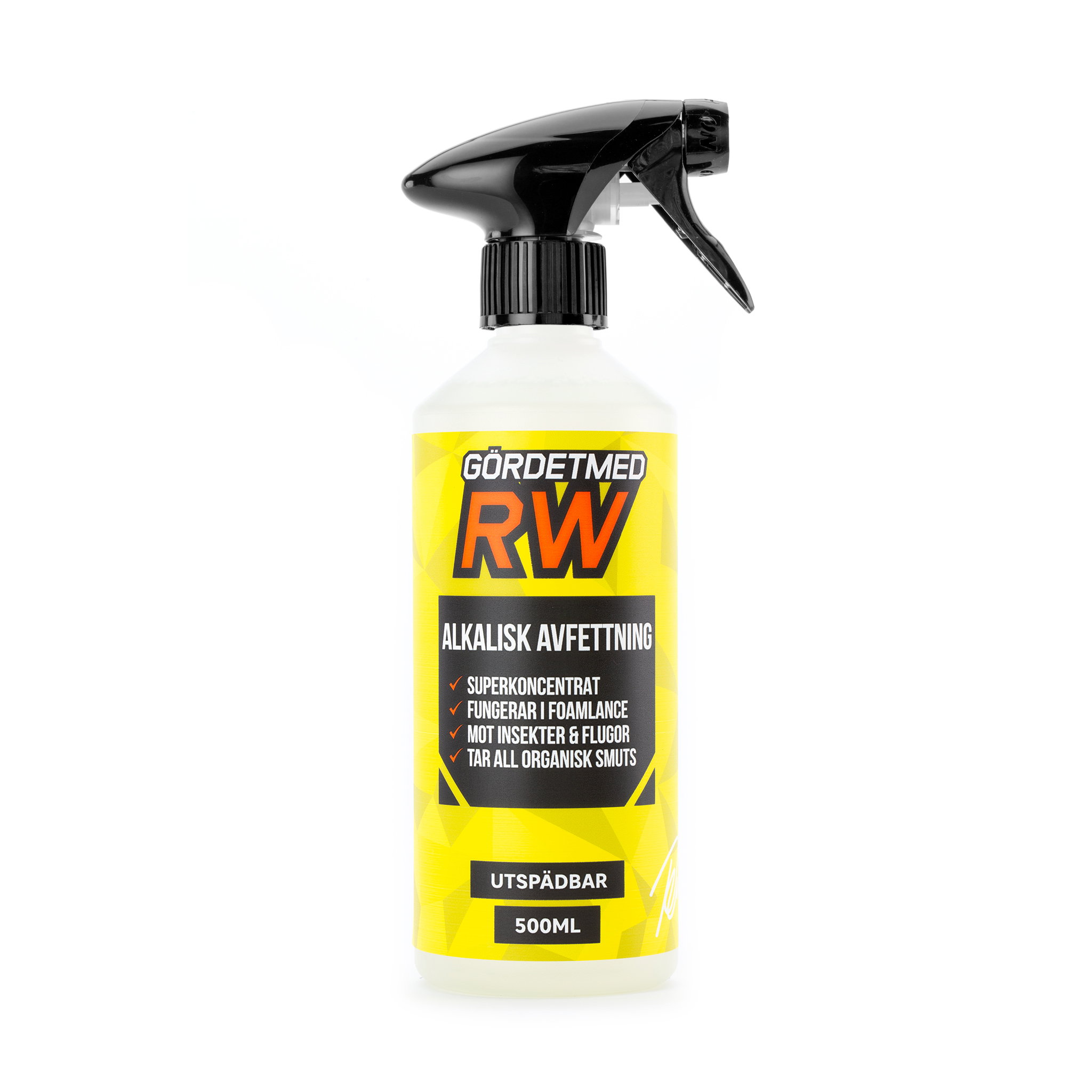 Alkalisk avfettning 500 ml (Superkoncentrat) RW (Gör det med RW)