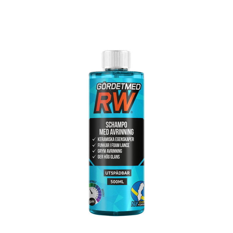Schampo med avrinning 500ML (Gör det med RW)