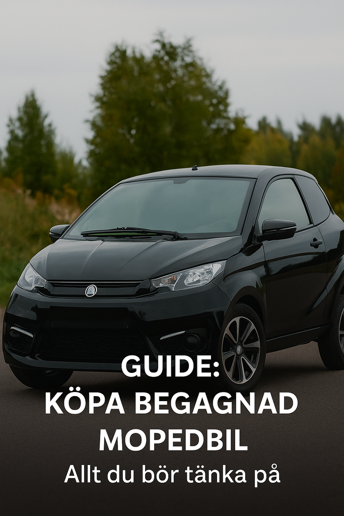 Ostamassa käytettyä mopoautoa – Kaikki mitä sinun tulisi ottaa huomioon