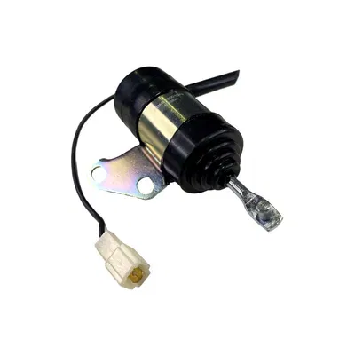 Électrovanne d’arrêt 12V Kubota 16851-60010 – Pour mini-pelle K-008, K008-3, KX36(H)