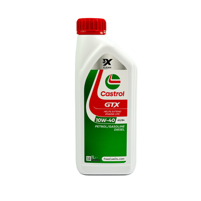 Castrol GTX UltraClean -moottoriöljy SAE 10W40