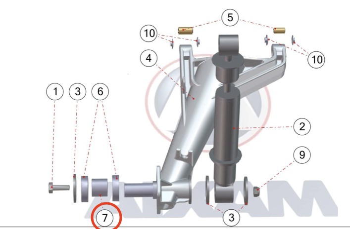 Bussning bromstrumma Aixam 1997-2016