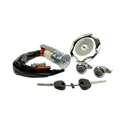 Tändningslås med dörrlås & tanklock Microcar