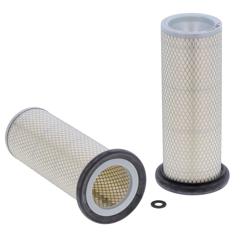 Luftfilter inre 330 mm – Ø116,4 / 88,6 mm (Kobelco, Volvo, Case, Fiat) - Mopedbilsdelar