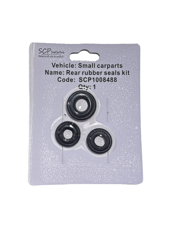 Kunnostussarja takajarrusatuloille, sisältää suojakumit Ligier-, Chatenet- ja Microcar