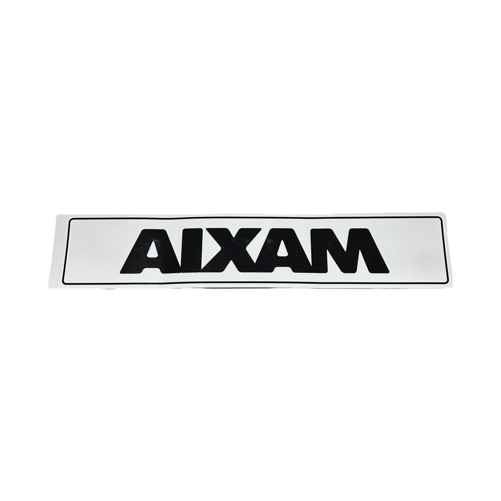 Klistermärke / emblem till stötfångaren Aixam mopedbilar - Mopedbilsdelar