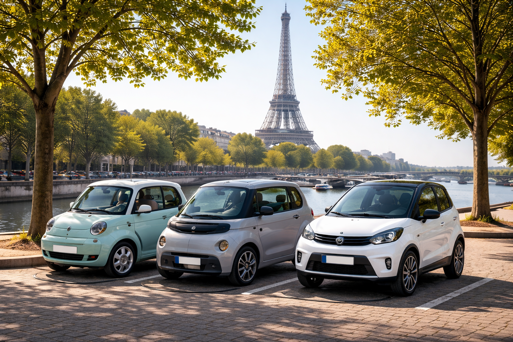 Vilken mopedbil ska man välja vid 14 år i Frankrike 2026?