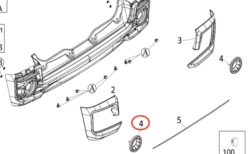 Sortie d’échappement chromée pour Ligier JS50, JS50L & JS60 version 2/3 Sport Ultimate