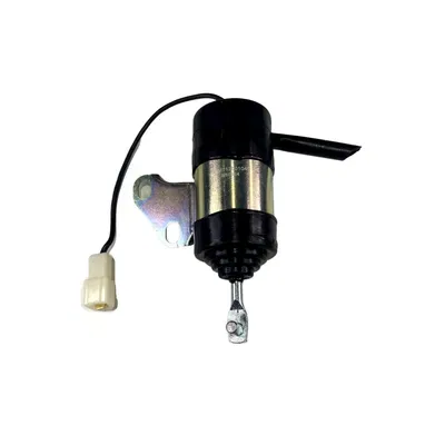 Électrovanne d’arrêt 12V Kubota 16851-60010 – Pour mini-pelle K-008, K008-3, KX36(H)