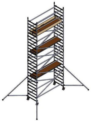 400-Ställning | Smal | 6 meter plattformshöjd