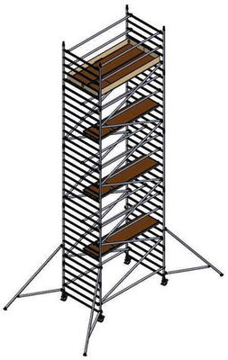 400-Ställning | Bred | 8 meter plattformshöjd