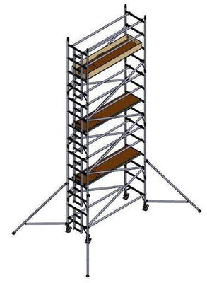 300-Ställning | Smal | 6 meter plattformshöjd