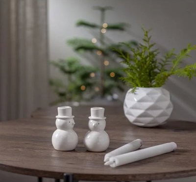 Ljushållare Snowy 10cm 2-Pack