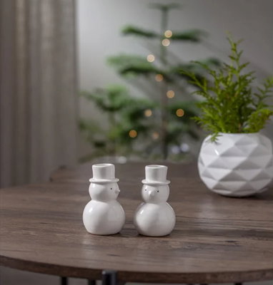 Ljushållare Snowy 10cm 2-Pack