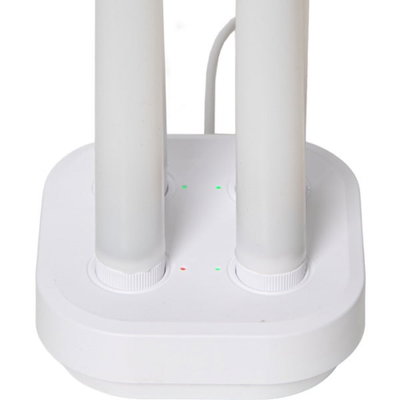 LED Antikljus 4-Pack Flamme Charge Timer