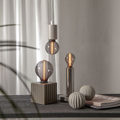 LED-lampa E27 G95 Decoled One 3-stegs dimming rökfärgad