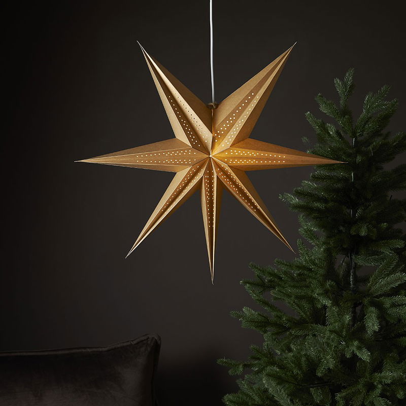 Julstjärna Point Guld 60cm Julstjärna Point Guld 60cm