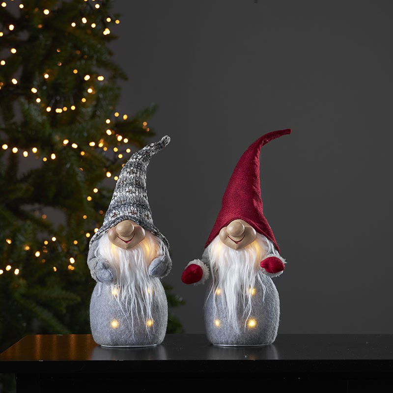 Juldekoration Joylight Tomte Röd