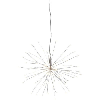 Hängande dekoration Firework Silver 26cm