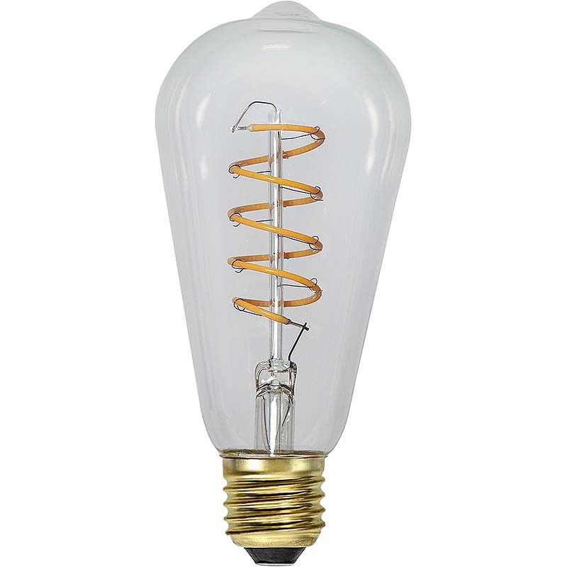 Dimbar Globlampa Ø95 Spiral LED 4,0W 270lm E27 3-step dimming Dimbar Globlampa Ø95 Spiral LED 4,0W 270lm E27 3-step dimming