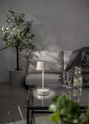Bordslampa Solcell Solei Blå