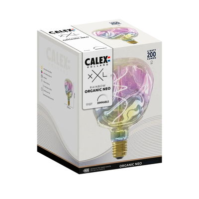 Dimbar Globlampa Ø125 LED 200lm E27 NEO Rainbow 1800K