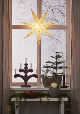 Julstjärna Saga 60cm