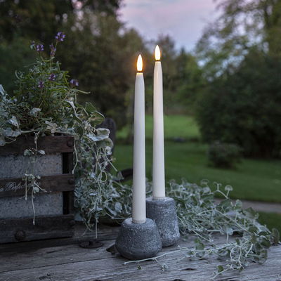 Antikljus LED 2-pack Flamme Slim Outdoor