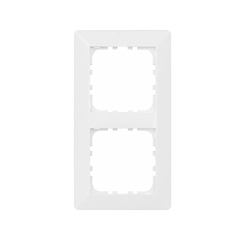DELTA Kombinationsram Vit 2-Fack