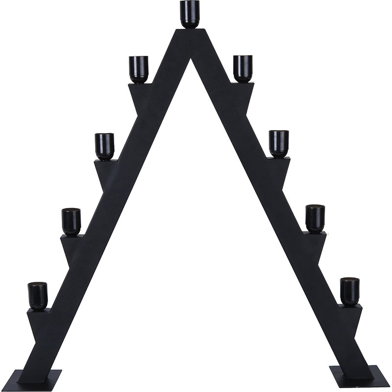 Ljusstake Max 9st E27 Metall