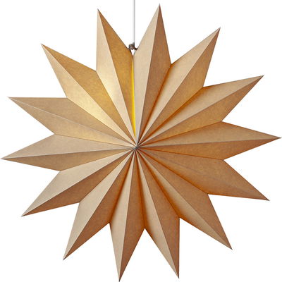 Julstjärna Plain Beige 60cm
