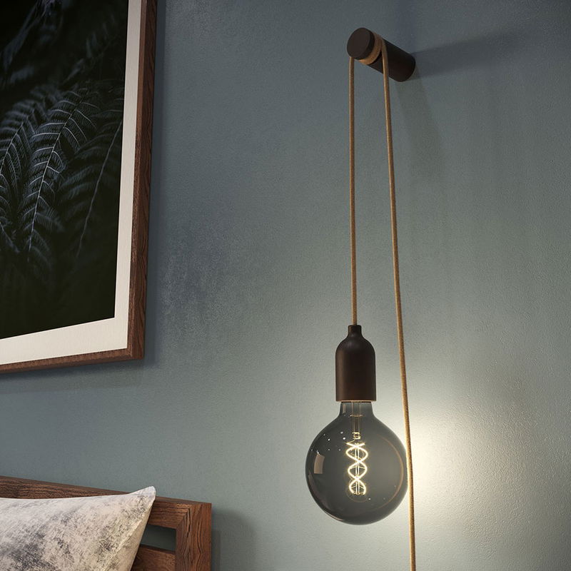 Rolé Väggmonterat Kabelfäste Wenge role-wooden-wall-mount-cable-tie-for-pendant-lamp-(20)